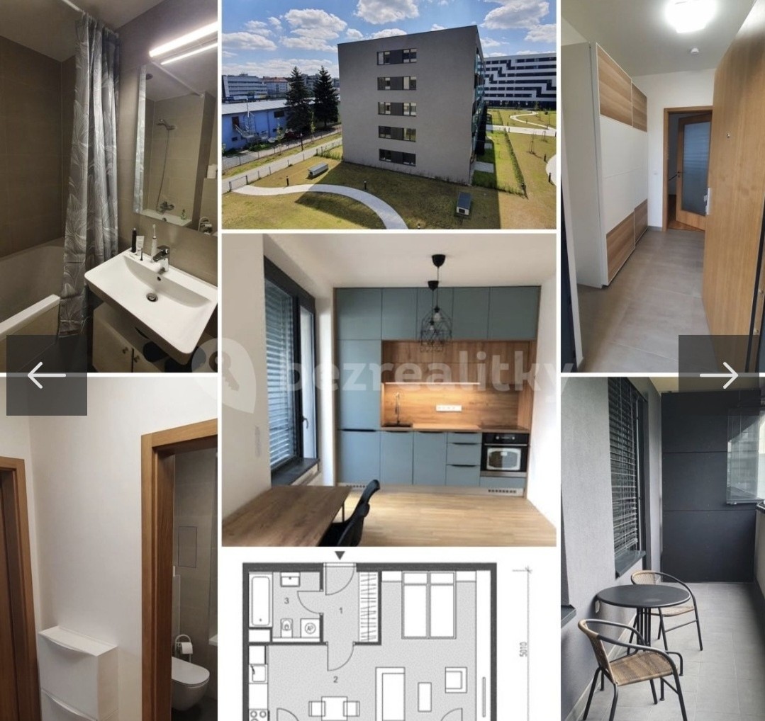 Pronájem bytu 1+kk - Holešovice, Praha