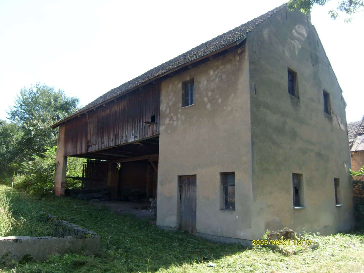 Starý mlýn k rekonstrukci na chalupu k pronájmu