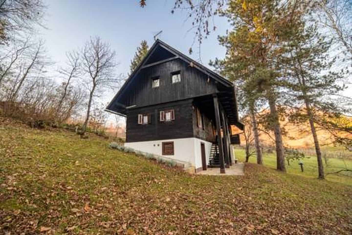 Velká myslivecká chata i pro běžné chalupaření