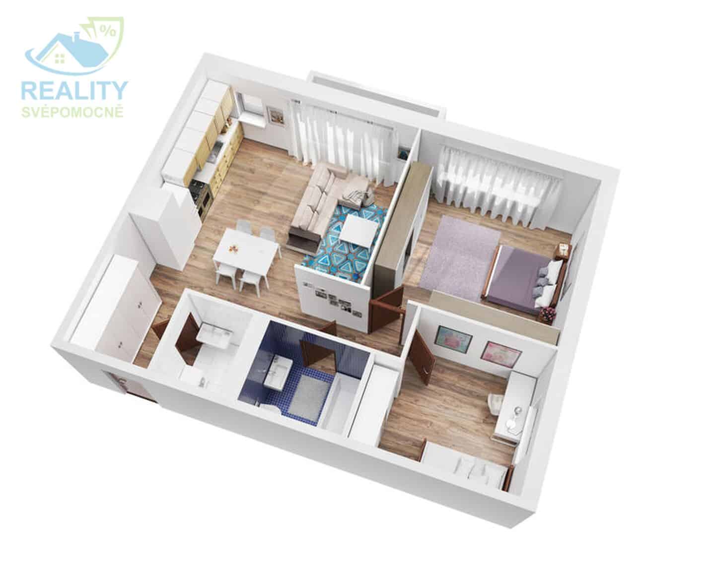 Pronájem bytu 3+kk - Přemyšlenská, Praha